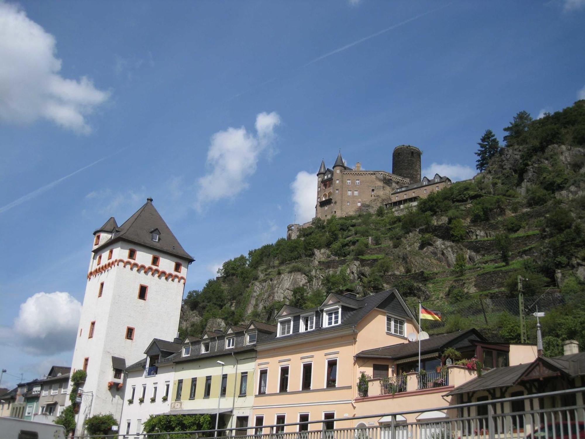 Ferienhaus Loreleytraum, Wohnung Obergeschoss Sankt Goarshausen Exteriör bild